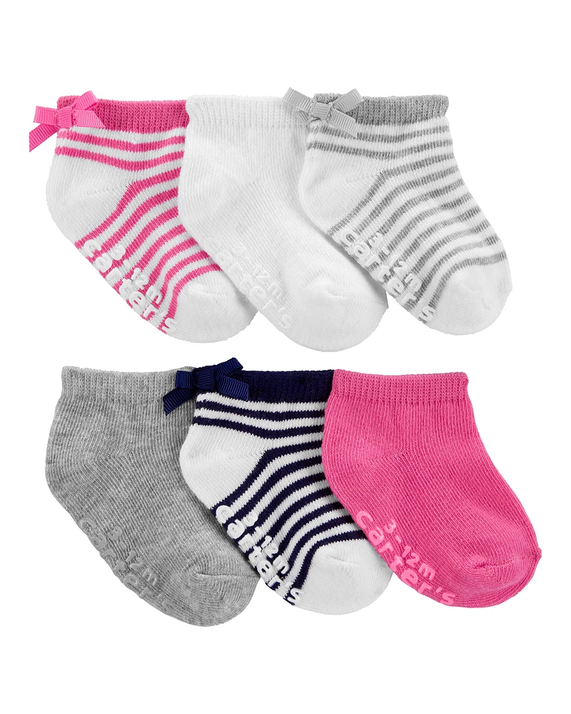 Baby 6-Pack Ankle Socks