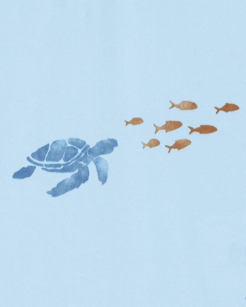 Baby Turtle Rashguard - Blue