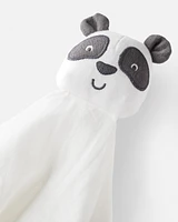 Baby Organic Cotton Muslin Panda  Lovey