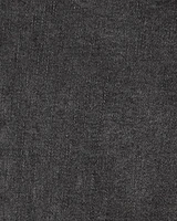 Toddler Pull-On Denim Pant - Black