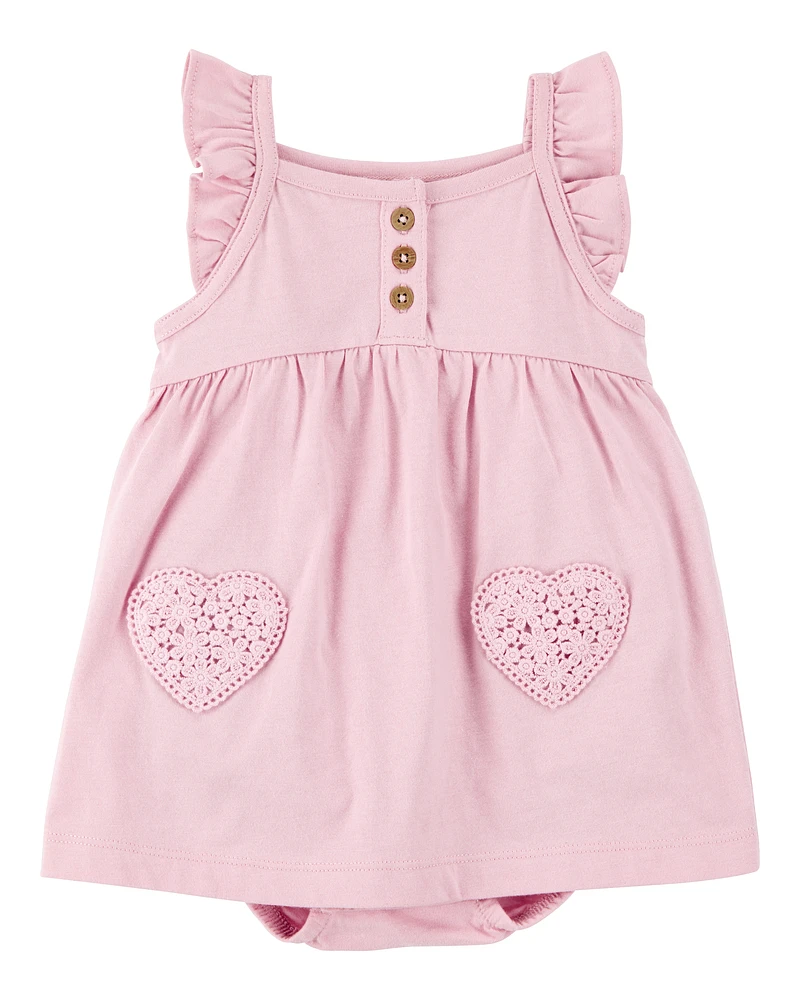 Baby Floral Flutter Sunsuit