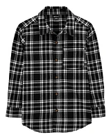 Kid Plaid Button-Down Shirt