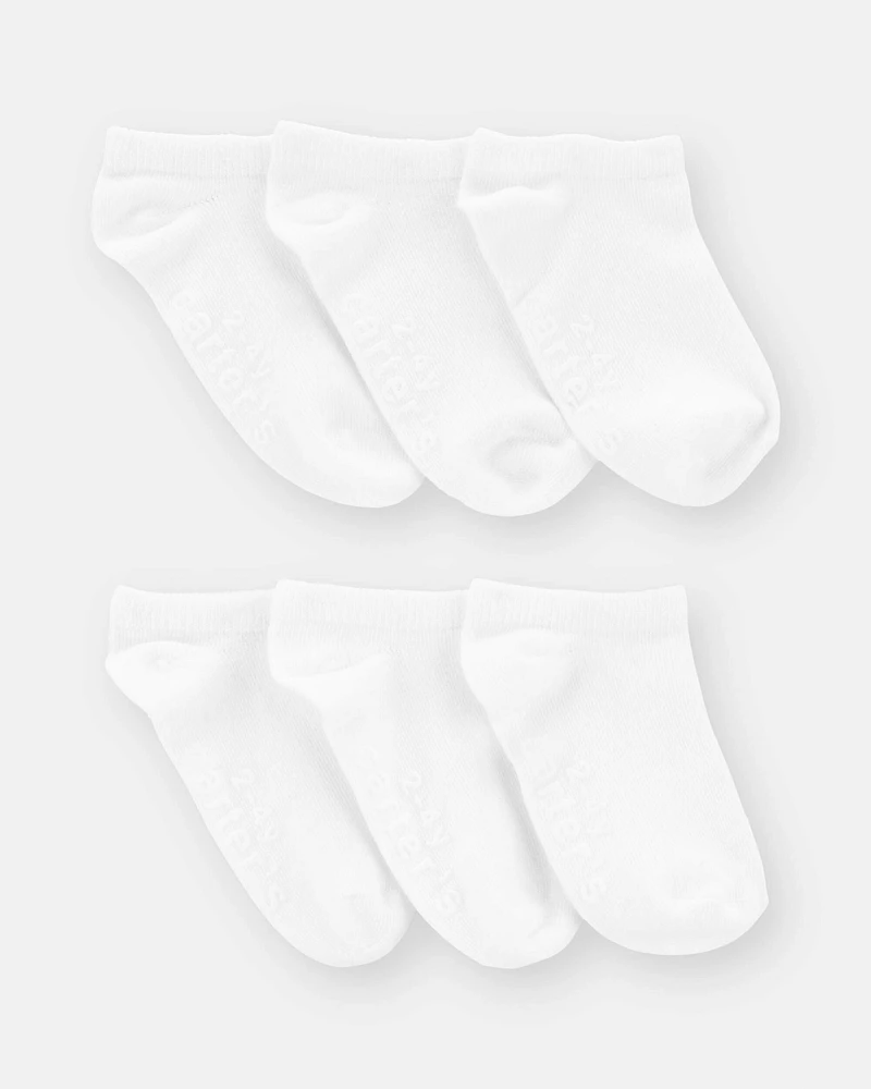 Toddler 6-Pack No-Show Socks