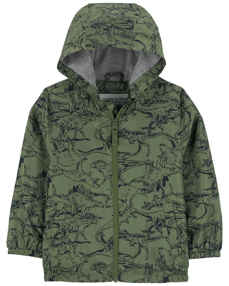 Kid Dino Print Jacket