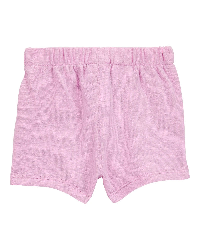 Baby Pull-On Slub Jersey Shorts