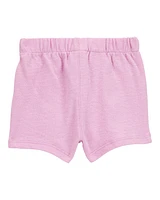 Baby Pull-On Slub Jersey Shorts