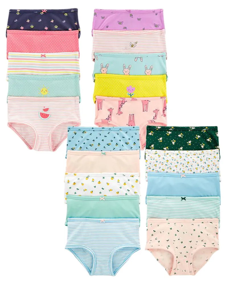 20-Pack Stretch Cotton Undies