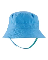 Baby Tropical Reversible Swim Bucket Hat - Blue