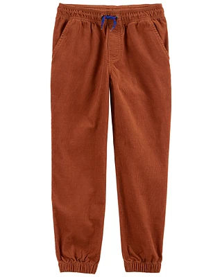 Kid Pull-On Corduroy Joggers