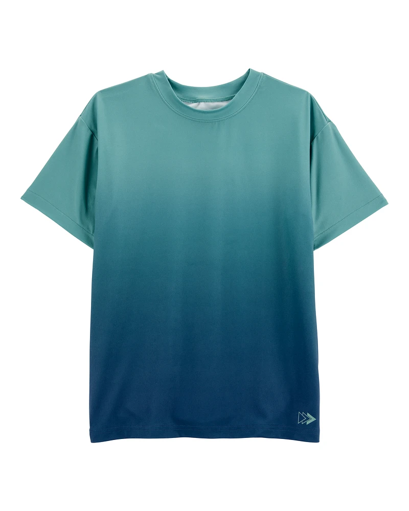 Kid Ombre Short-Sleeve Tee - Green
