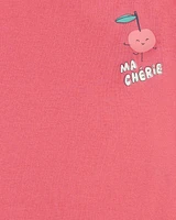 Kid 4-Piece Cherry Cotton Pyjamas