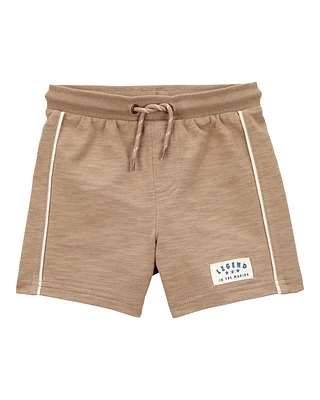 Toddler Legend Pull-On Cotton Shorts
