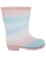 Toddler Rainbow Rain Boots