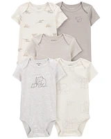 Baby 5-Pack Short-Sleeve Bodysuits