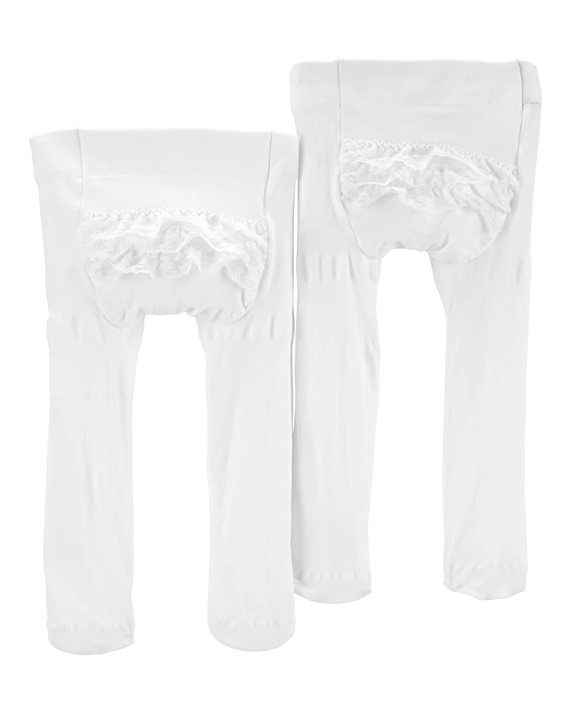 Baby 2-Pack Ruffle Tights