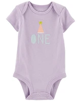 Baby Birthday Short-Sleeve Bodysuit