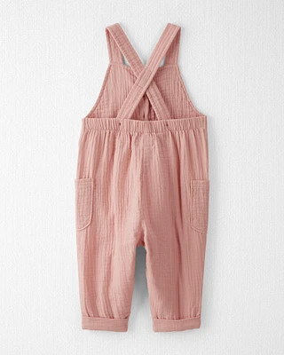 Baby Organic Cotton Gauze Overalls