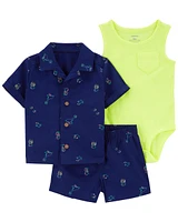 Baby 3-Piece Little Short Set