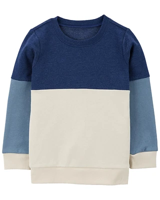 Toddler Colourblock Fleece Sweatshirt