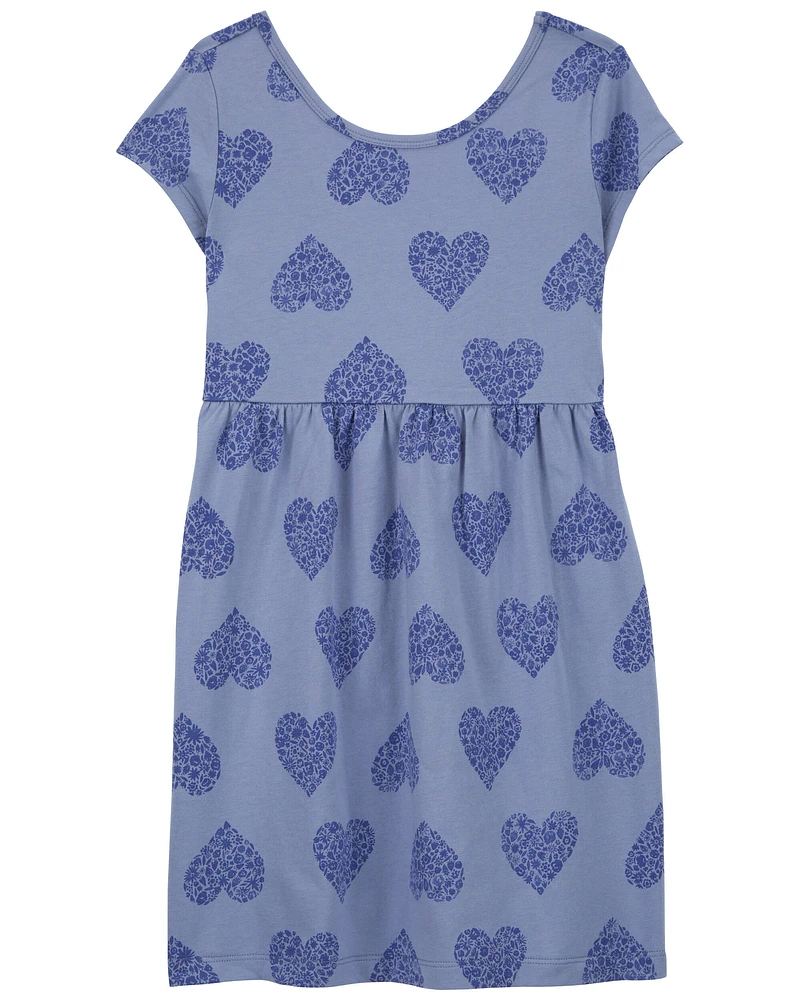 Kid Heart Jersey Dress