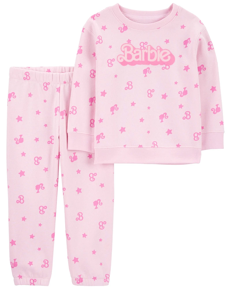 Baby 2-Piece Barbie Sweatshirt & Pant Set