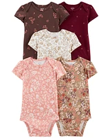 5-Pack Short-Sleeve Bodysuits