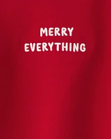 Kid Merry Everything Holiday Sweatshirt Made with Organic Cotton