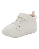 Every Step® First Walker Floral High-Top Sneakers - White