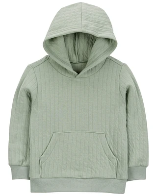 Baby Hooded Doubleknit Pullover - Green