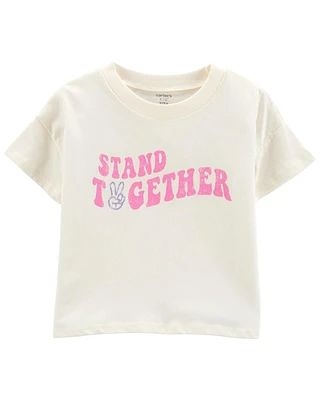 Stand Together Crop Tee