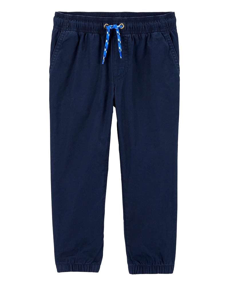Baby Pull-On Poplin Pants