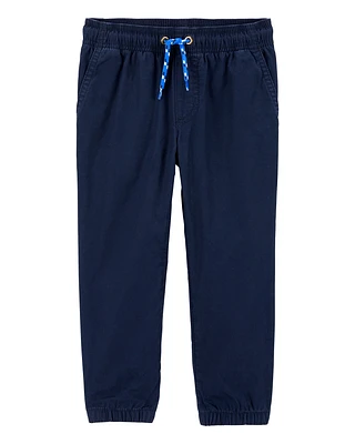 Baby Pull-On Poplin Pants