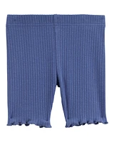 Toddler Ribbed Bike Shorts