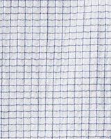 Baby 2-Piece Organic Cotton Gauze Checkered Set
