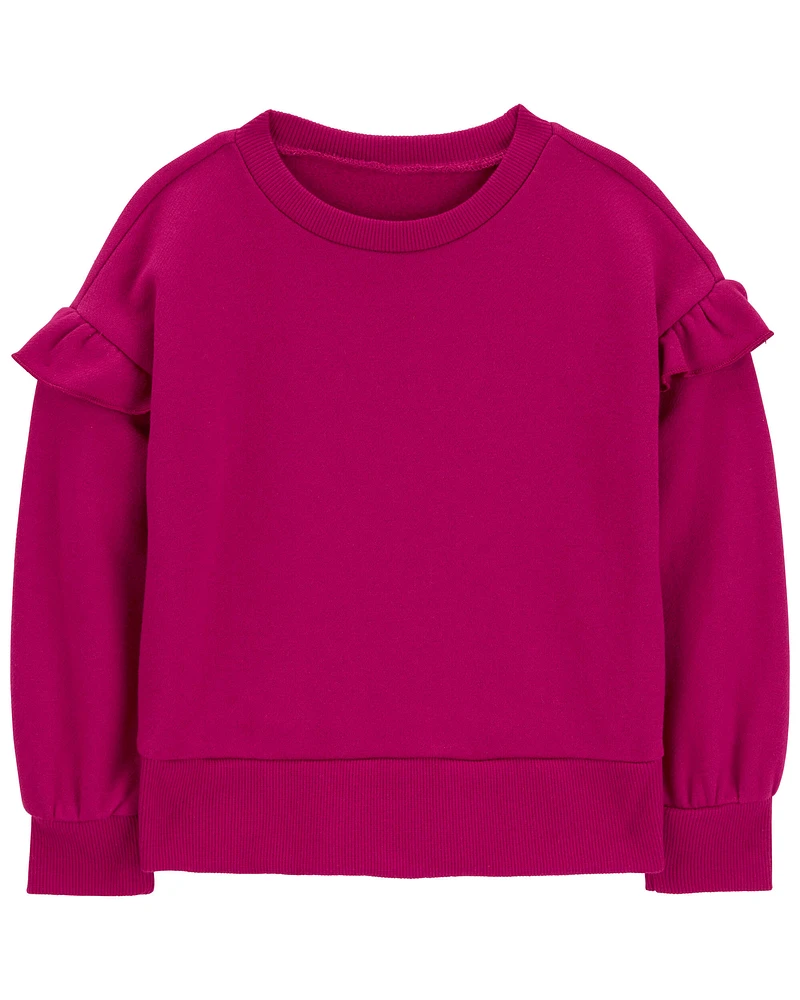 Toddler Fleece Crew Neck Sweatshirt