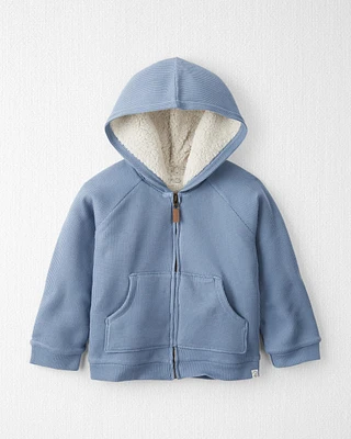 Toddler 
Sherpa Lined Jacket Made with Organic Cotton