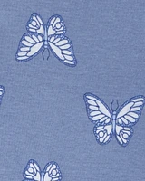 5-Pack Butterfly Short-Sleeve Bodysuits