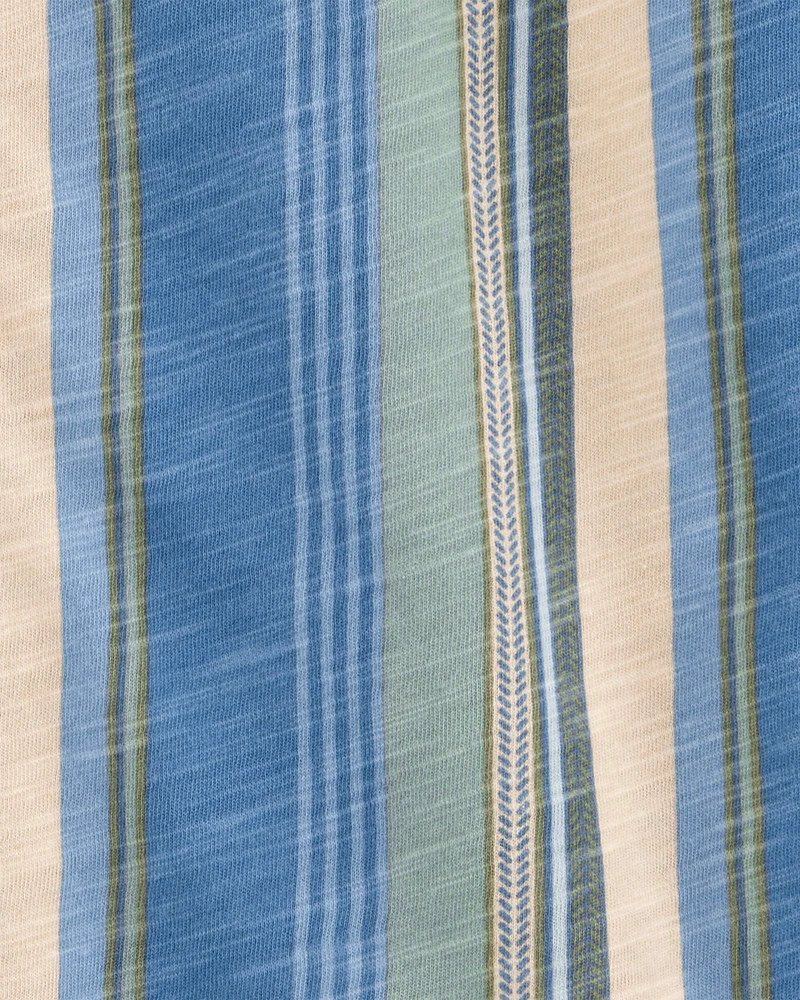 Kid Striped Button-Down Shirt