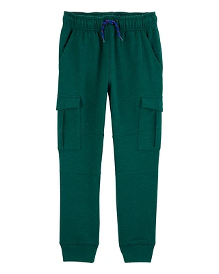 Kid Pull-On Knit Cargo Pants