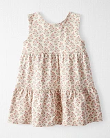 Baby Organic Cotton Floral-Print Dress