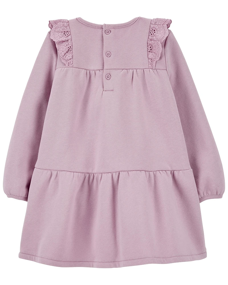 Toddler Long-Sleeve Fleece Dress