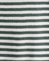 Baby Organic Cotton Waffle Knit Jumpsuit Stripes
