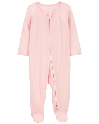 Zip-Up PurelySoft Sleeper Pyjamas