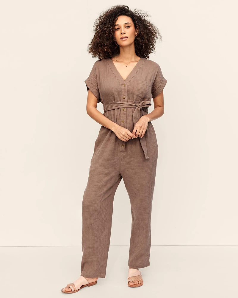 Adult Women's Maternity Day Out Jumpsuit