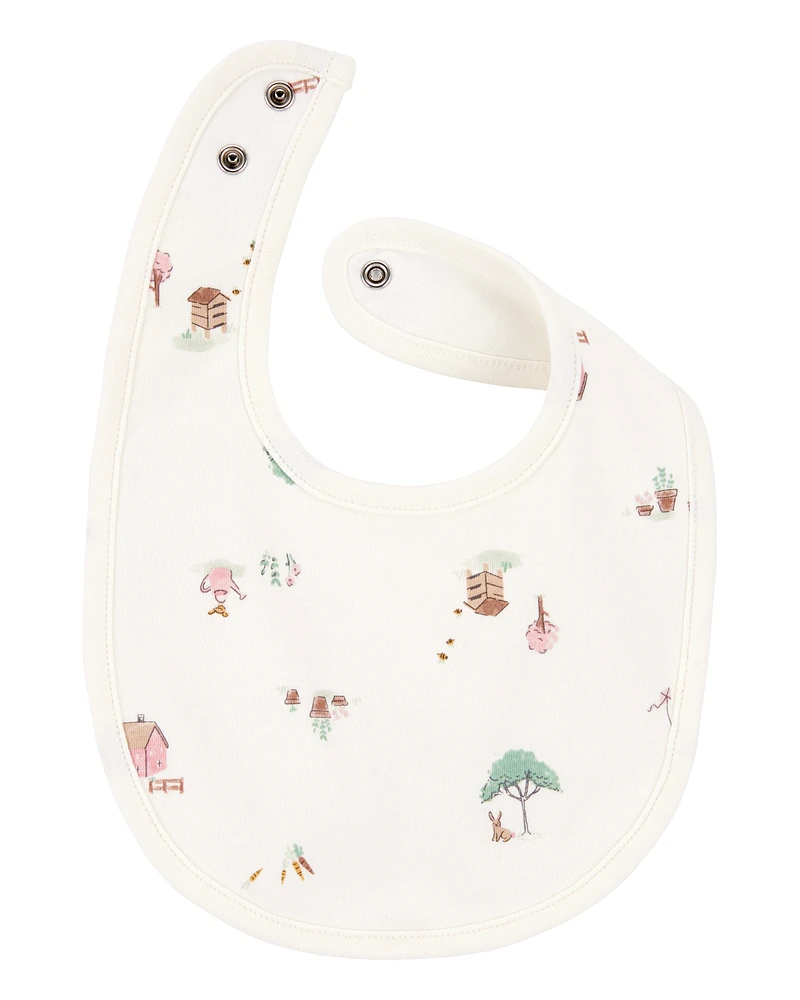 Baby 3-Pack Floral Bibs