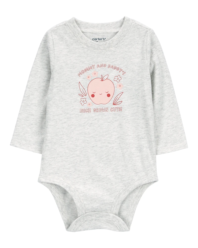 Baby Mommy And Daddy's Cutie Collectible Bodysuit