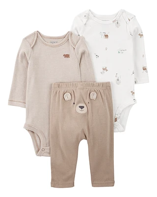 Baby 3-Piece Bear Little Character Set