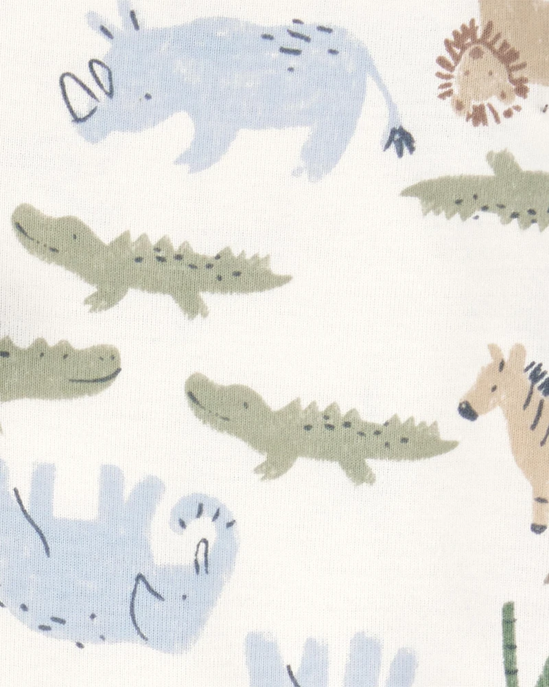 Baby 3-Piece Alligator Little Character Set® - Green/White