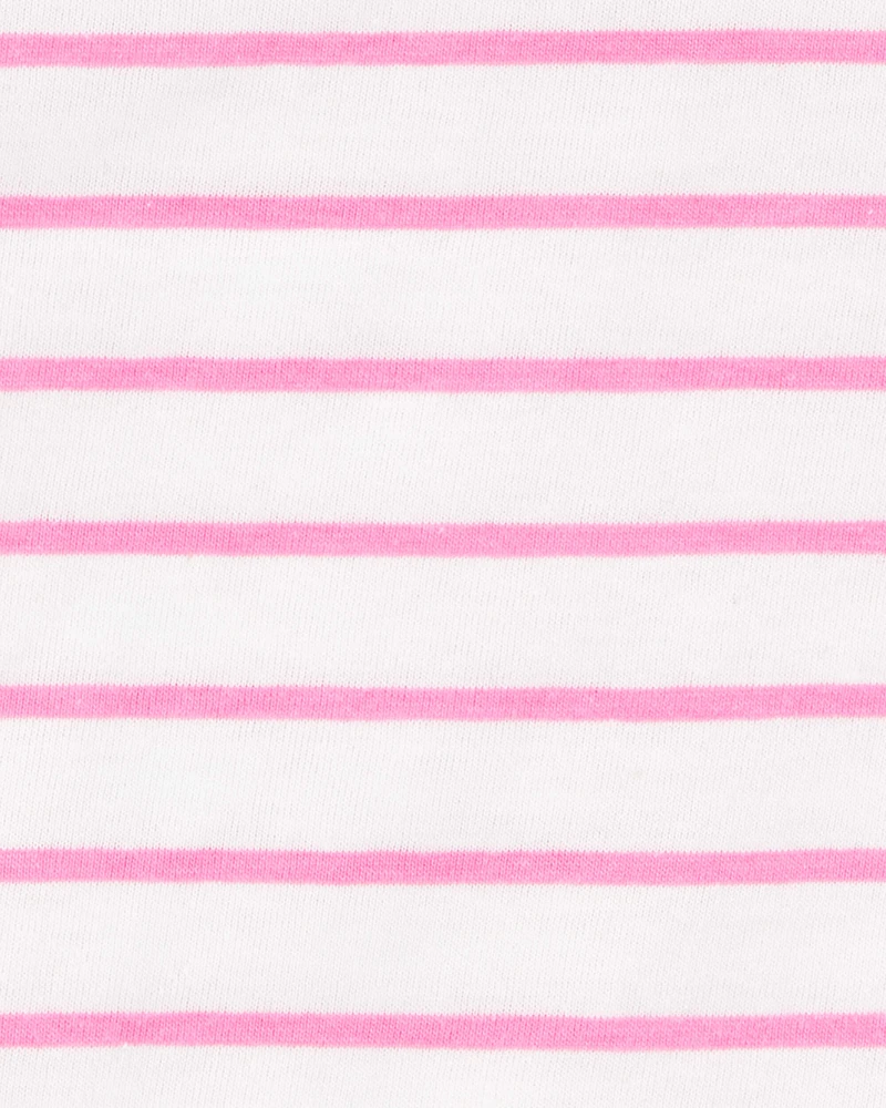 Toddler Striped Short-Sleeve Fashion Top