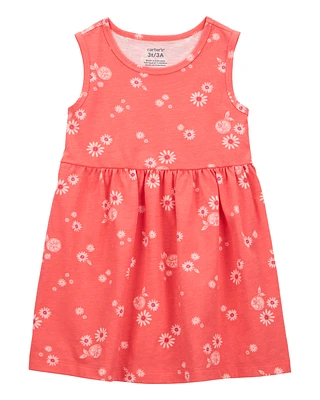 Toddler Floral Tank Dress